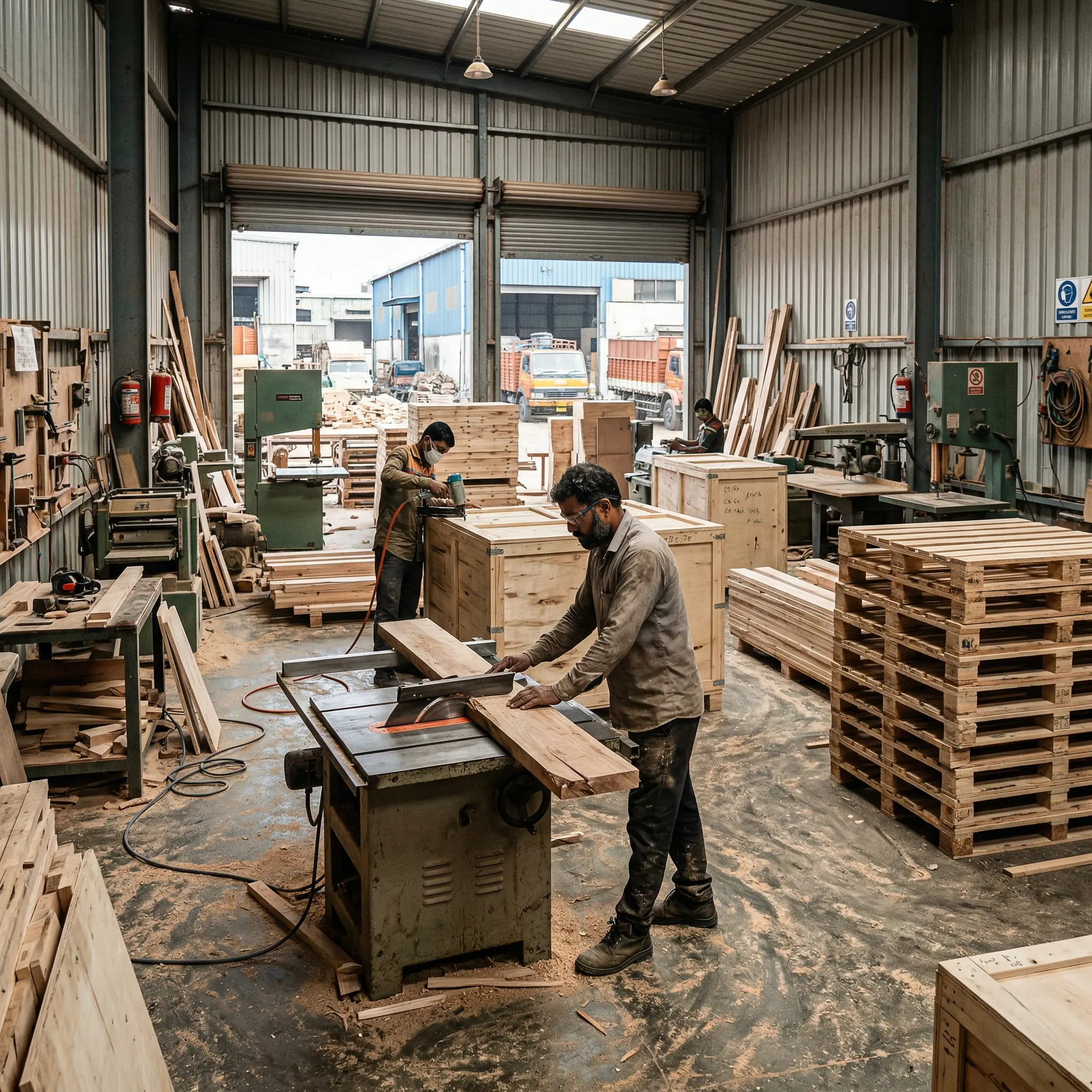 Industrial workshop
